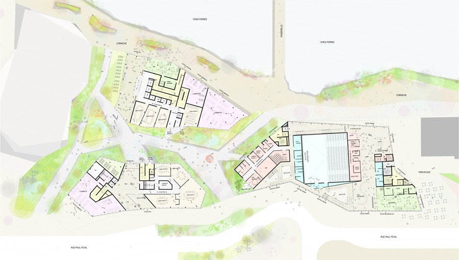 Plan de Rez-de-Chaussée