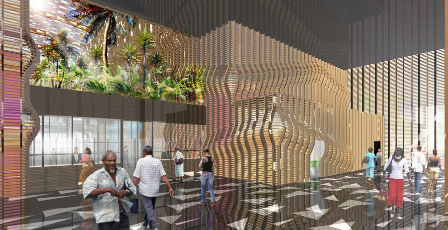 public lobby Fort-de-France