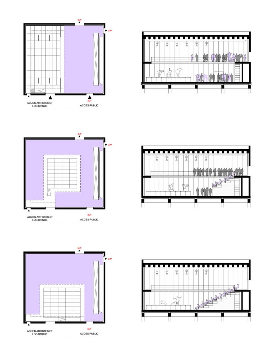 hall configuration scheme Lille Cecu
