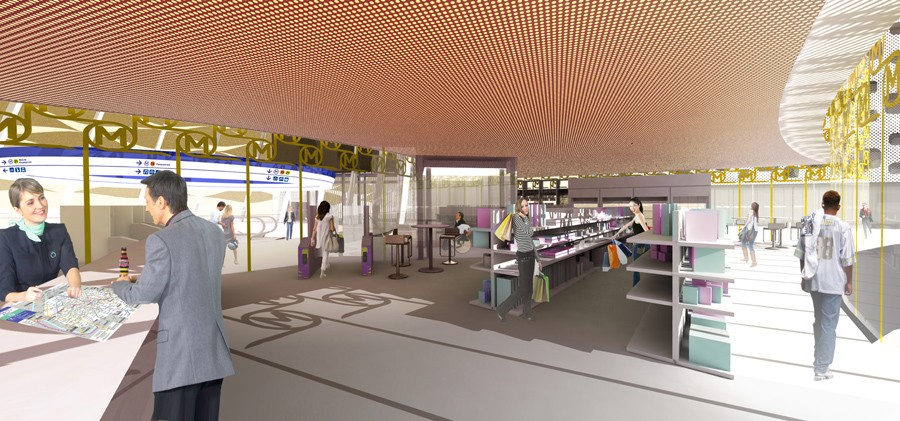 reception & information center STAMIN/ STAMAX