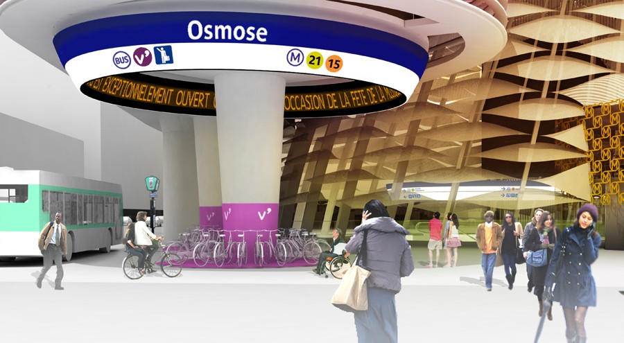 entrance and bus station STAMIN/ STAMAX