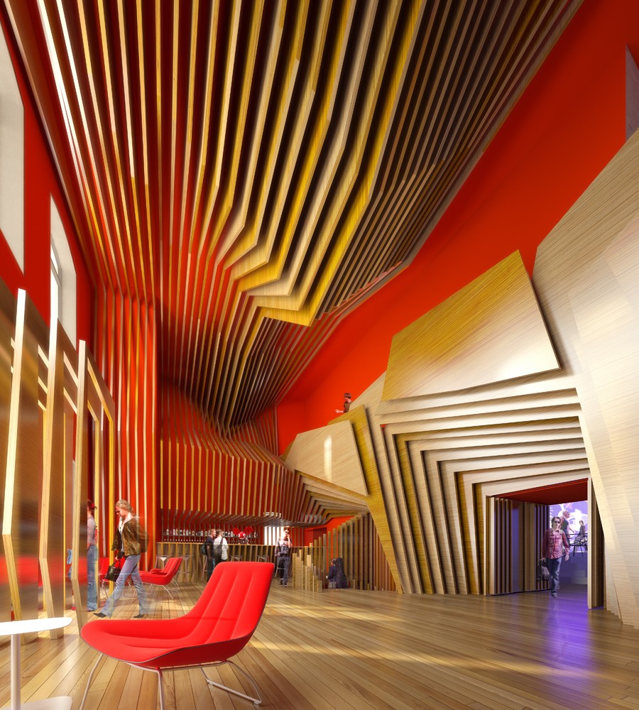 entrance hall Espace culturel jeunes Vendôme