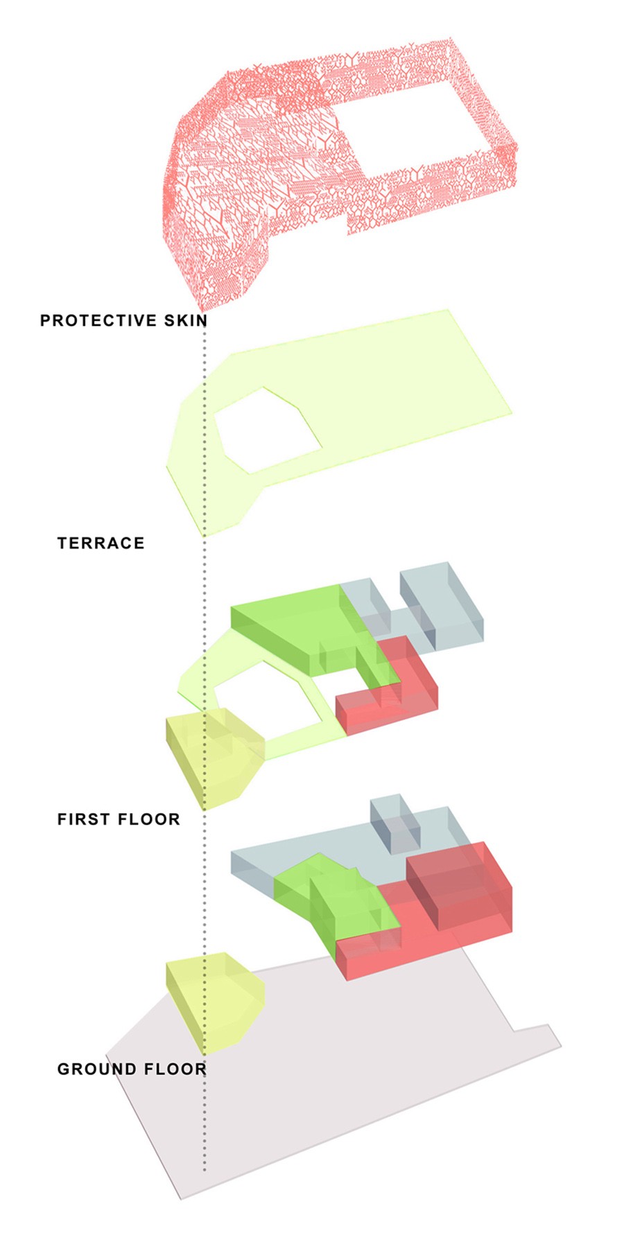 axonometric scheme