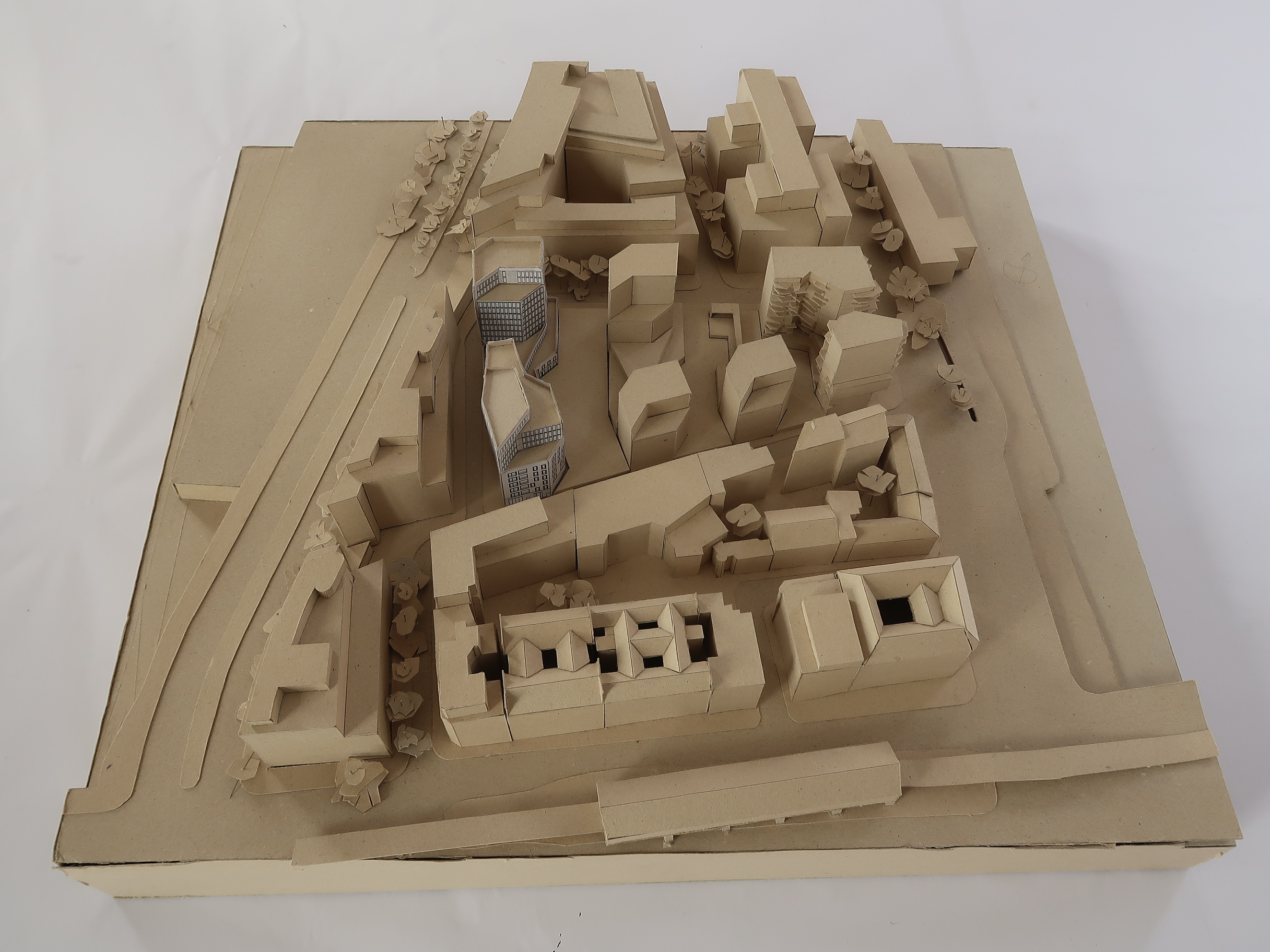 Projet FULTON A5A2 / phase concours / Maquette 1/500e